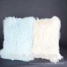 2018 New Collection Mongolian Sheep Fur Fabric Seat Cushion